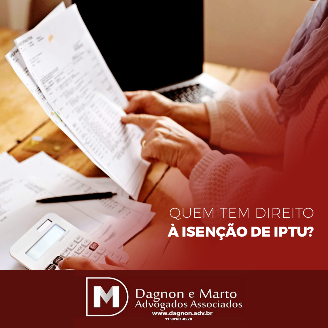 Quem tem direito à isenção de IPTU? – Notícias, Informativos e Legislações.