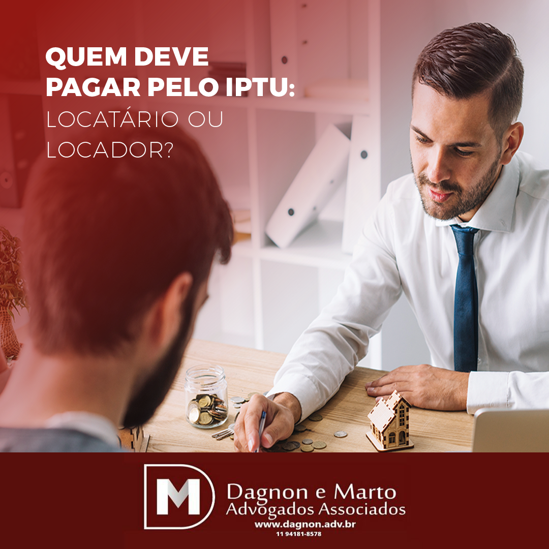 Quem deve pagar pelo IPTU? locatário ou locador? – Notícias ...